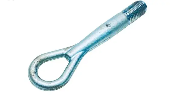 Towing hook eye