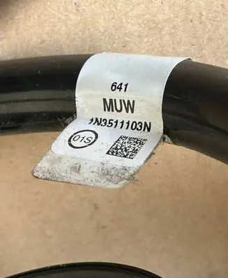 Volkswagen ID. Buzz Rear coil spring 1N3511103N