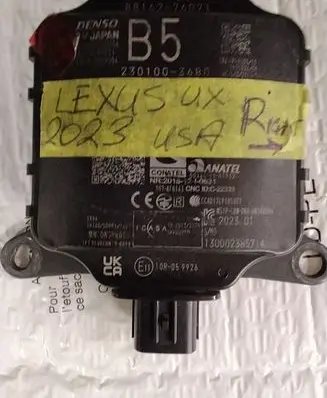 Lexus UX Blind spot module 2301003680
