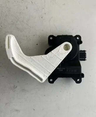 Air flap motor/actuator