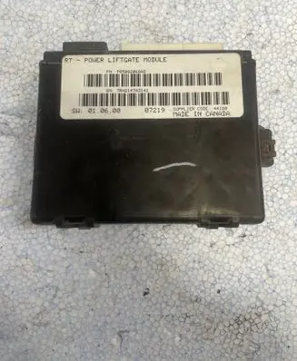 Chrysler Town u0026 Country V Tailgate/trunk control unit/module P05082068AD 07219 TRH2147A3141