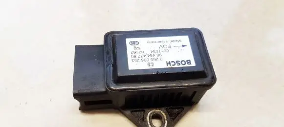 Peugeot 307 ESP acceleration yaw rate sensor 0265005253 9645447780