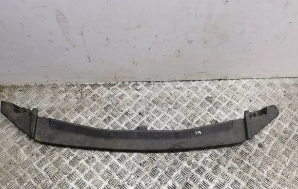 Front bumper foam support bar