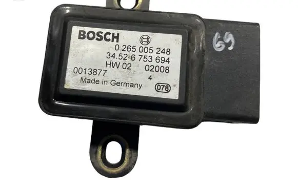 BMW X5 E53 ESP acceleration yaw rate sensor 6753694 34526753694 0265005248