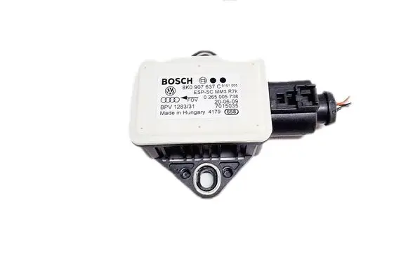 Audi A4 S4 B8 8K ESP acceleration yaw rate sensor 8K0907637C
