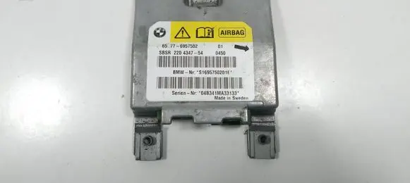 BMW 5 E60 E61 Airbag control unit/module 6957502 65776957502 S16957502501E