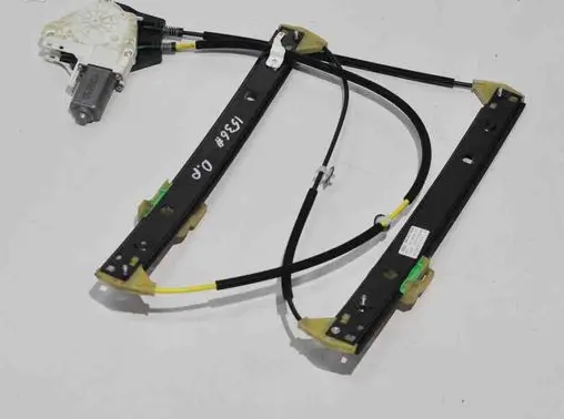 Front door window regulator with motor