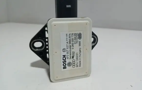 Audi A6 S6 C6 4F ESP acceleration yaw rate sensor 4F0907637A