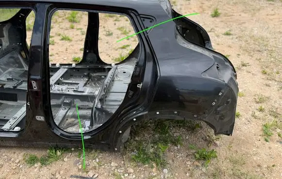 Nissan Juke I F15 Rear quarter panel