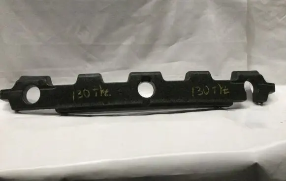 Front bumper foam support bar