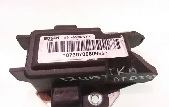 Audi A6 S6 C5 4B ESP acceleration yaw rate sensor 4B0907637A
