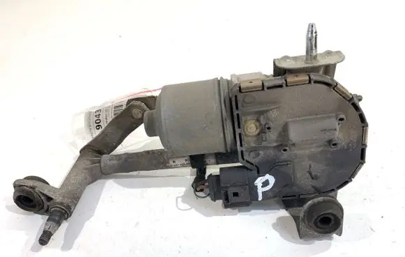 Volkswagen Touran I Front wiper linkage and motor 1T0955024E