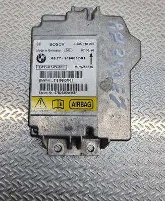 BMW 1 E81 E87 Airbag control unit/module 0285010066 31916605701J 9166057