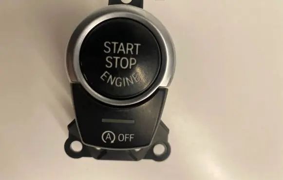 BMW 5 F10 F11 Engine start stop button switch 922523003