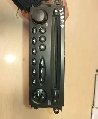 Citroen Xsara Radio/CD/DVD/GPS head unit 9643180380