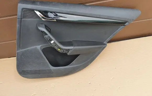 Skoda Octavia Mk3 (5E) Rear door card panel trim 5E5867212 5E5867664