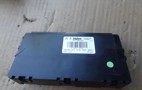 Peugeot 508 Air conditioner control unit module 9665961580 T1006882