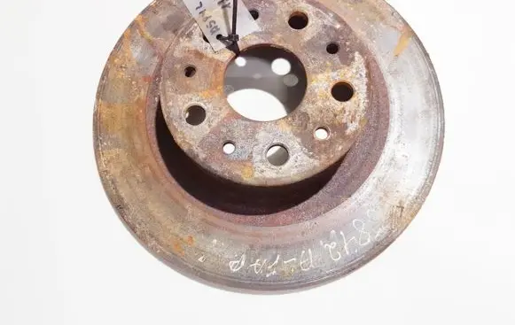 Alfa Romeo 166 Rear brake disc neventiliuojamas