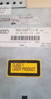 CD/DVD changer