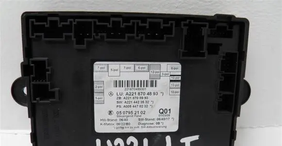 Mercedes-Benz S W221 Door control unit/module