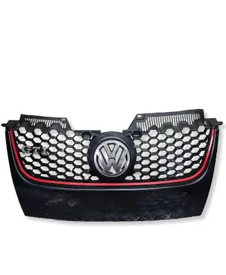 Volkswagen Golf V Front bumper upper radiator grill 