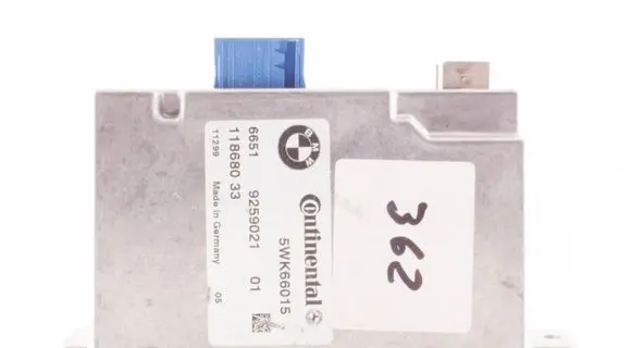 BMW 7 F01 F02 F03 F04 Camera control unit module 9259021 11868033 5WK66015