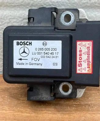 Mercedes-Benz S W220 ESP acceleration yaw rate sensor 0015404517 0005422481 0265005230
