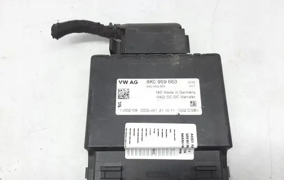 Audi A6 S6 C7 4G Other control units/modules 8K0959663