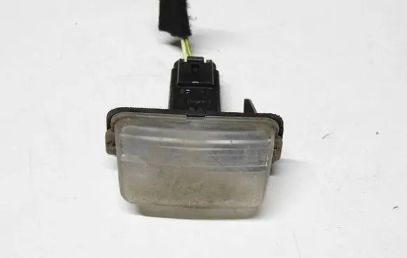 Citroen DS4 Trunk door license plate light bar 