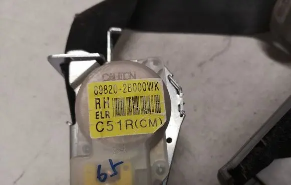 Hyundai Santa Fe Rear seatbelt 898202B000WK 702210045