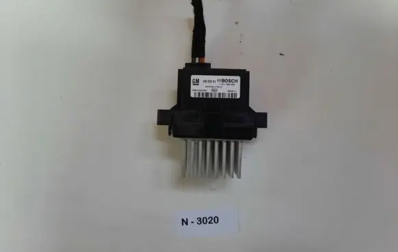 Chevrolet Orlando Heater blower motor/fan resistor 13503201