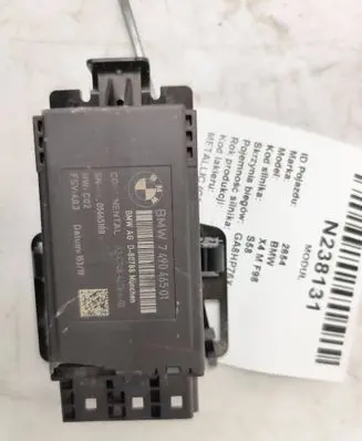 BMW X4M F98 Seat control module 749046501
