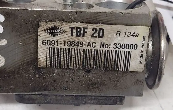 Ford Mondeo MK IV Air conditioning (A/C) expansion valve 6G9119849AC