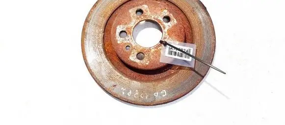 Citroen C8 Rear brake disc NEVENTILIUOJAMAS
