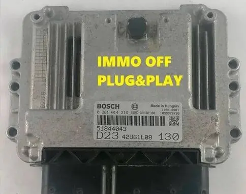 Fiat Ducato Engine control unit/module ECU 51844043 0281014210 42U61L08