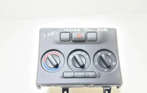 Opel Zafira A Climate control unit 024420732