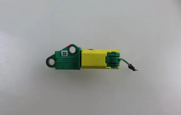 Airbag deployment crash/impact sensor