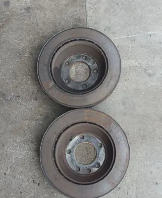Audi Q7 4L Front brake disc