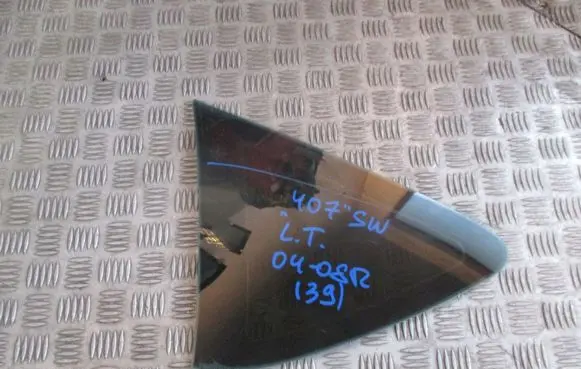 Peugeot 407 Rear side window