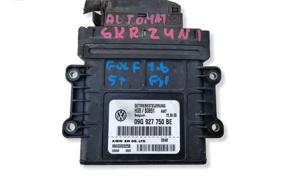 Volkswagen Golf Plus Gearbox control unit/module 09G927750BE