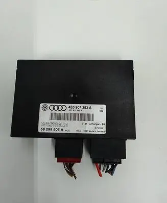 Audi A6 S6 C6 4F Tow bar trailer control unit/module 4E0907383A 4E0910383A 58299505A