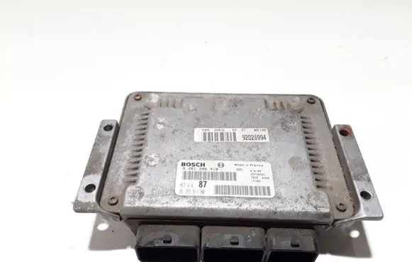 Peugeot 607 Engine control unit/module 0261206418 9635591180