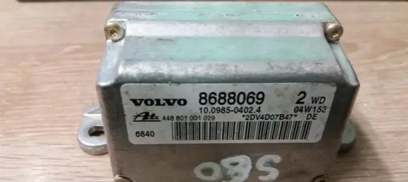 Volvo S60 ESP acceleration yaw rate sensor 8688068 8688069