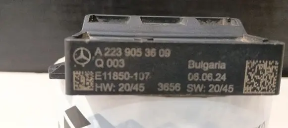 Mercedes-Benz S W223 Other control units/modules A2239053609 E11850107 20453656
