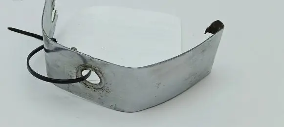 Mercedes-Benz 280 450 W116 Rear bumper trim bar molding 