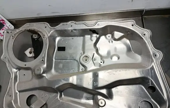 Audi A8 S8 D3 4E Front window lifting mechanism without motor 4E0837849
