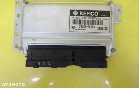 Hyundai Elantra Engine control unit/module 39109-26760