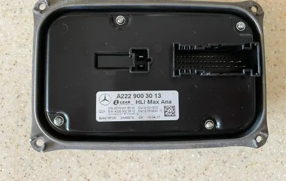 Mercedes-Benz S W222 Headlight ballast module Xenon A2229003013