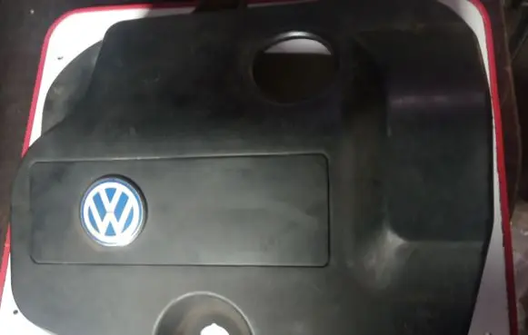 Volkswagen Sharan Engine cover (trim) 7M3103925B 7M5103925A