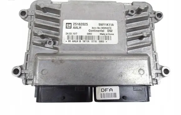 Chevrolet Spark Engine control unit/module 25182025